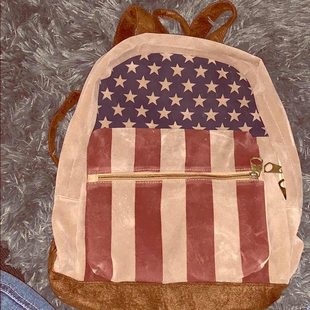 Sold on another site... American flag back pack